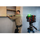 Bosch linijinis lazeris EXLL18V-120-33 CG, be akumuliatoriaus ir įkroviklio
